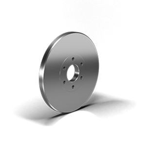 Industrial brake discs rendering